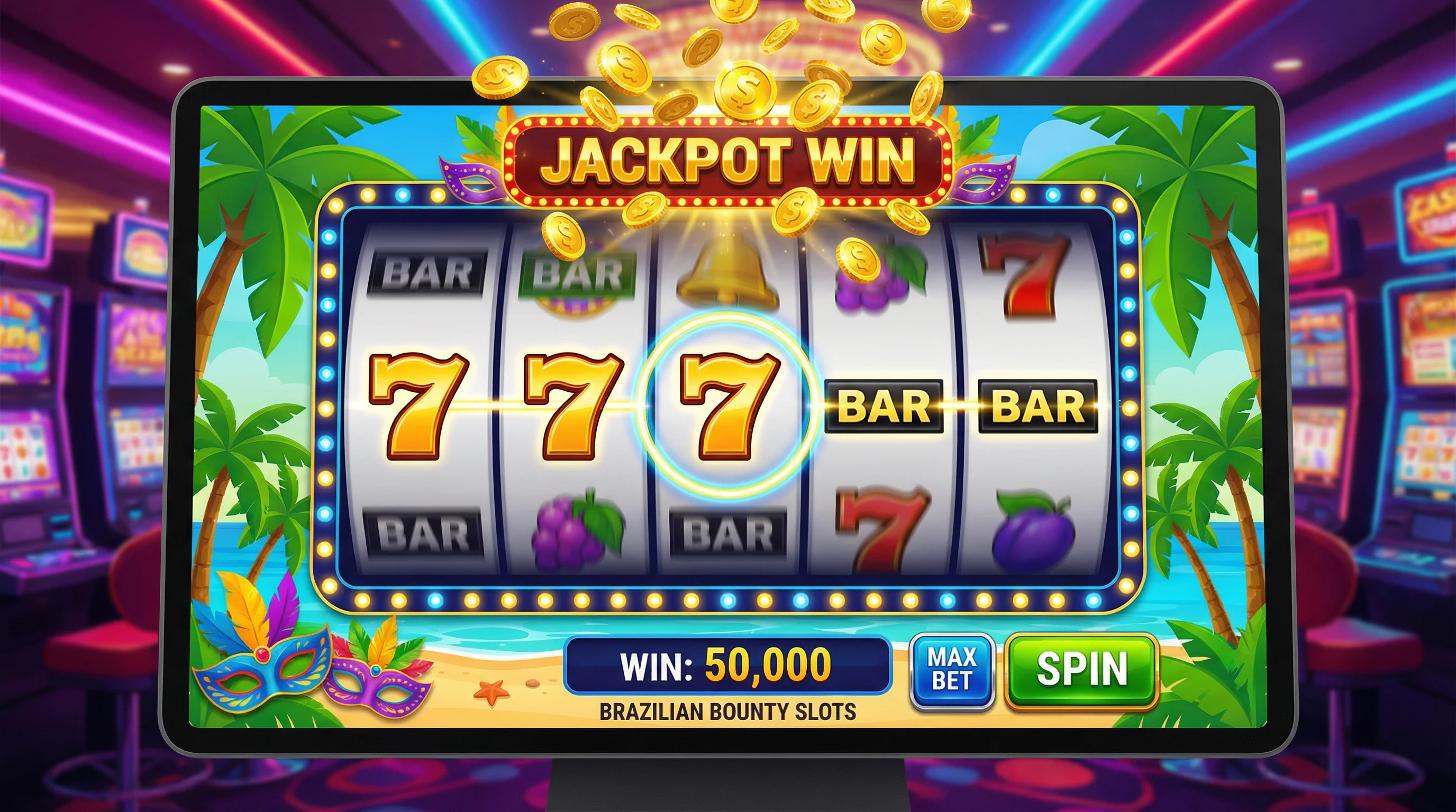 Caça-Níqueis Kkkbet - Slots com Jackpots Progressivos